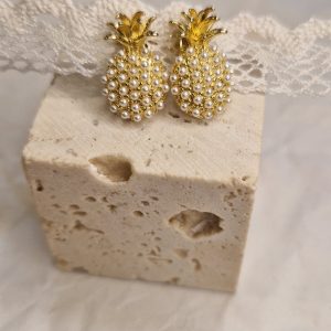 Boucles d'oreilles Ananas