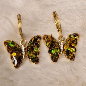 Boucles d'oreilles papillons